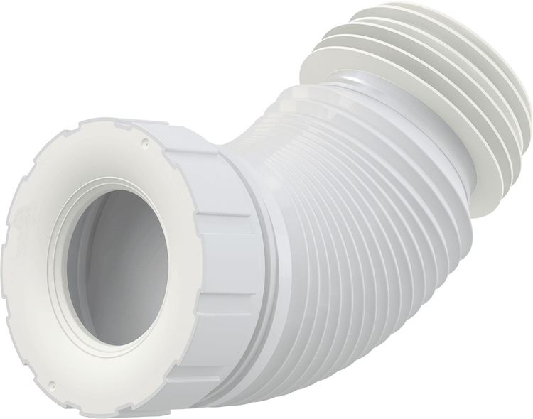Flexibler Siphon Bogen aus Kunststoff für Sanitärinstallationen