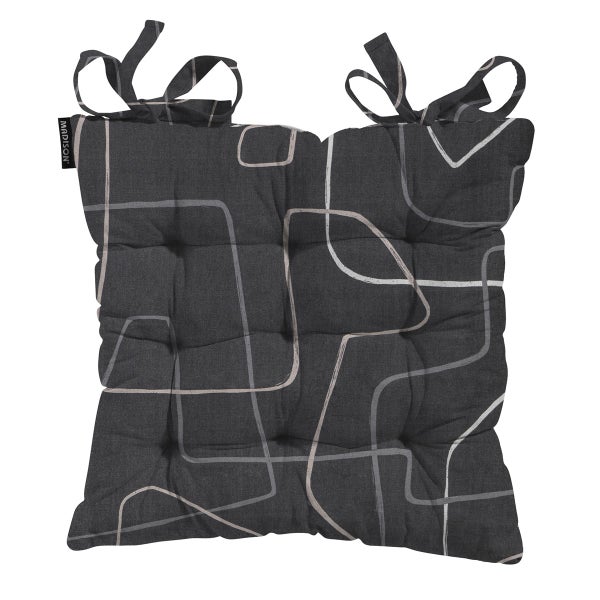 Sitzkissen Tuscany Joah grau - Ca. 46x46 cm - 4er-Set