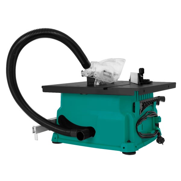 VONROC Tischkreissäge mit Untergestell und Führungsschiene 1500W - Tischsäge mit Staubabsaugung 5000U/min - 210mm - Inkl. Gehrungsführung und 40T Sägeblatt (Ohne Untergestell)
