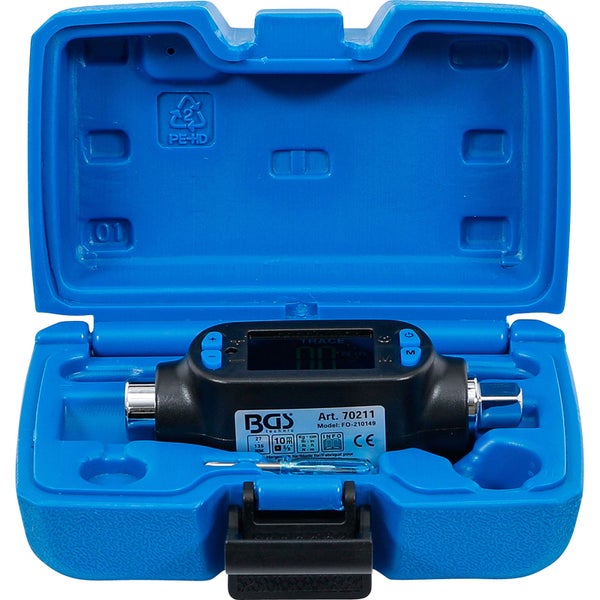 BGS Digitaler Drehmoment-Adapter 10 mm (3/8) 27 - 135 Nm - 70211