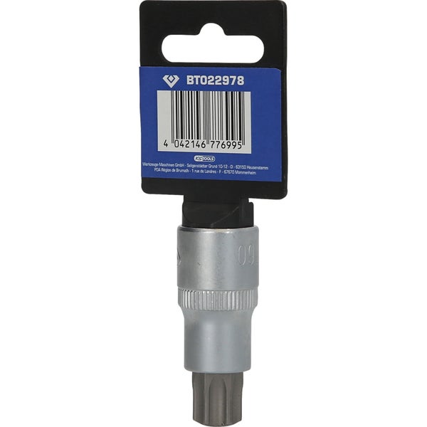 BRILLIANT TOOLS 1/2 Torx-Bit-Stecknuss 55 mm lang T60 - BT022978