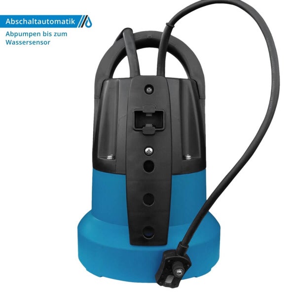 Tauchpumpe mit Wassersensor zur automatischen Abschaltung