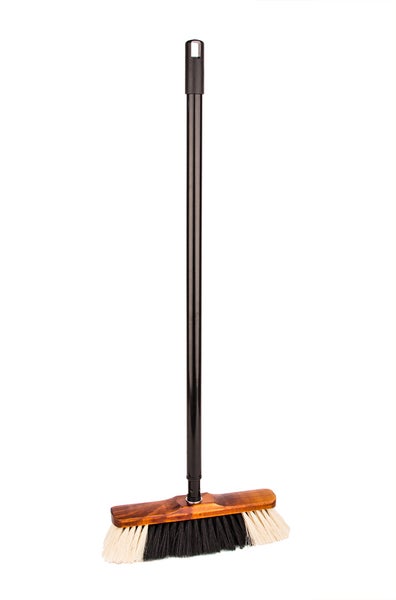 Blau-oranges Schwerlastregal aus Metall mit vier Holzböden, Höhe 250 Zentimeter, Breite 166 Zentimeter, Tiefe 100 Zentimeter, Traglast 500 Kilogramm.