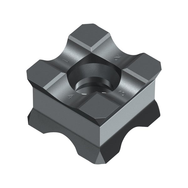 Schneidplatte mit vier Schneidkanten