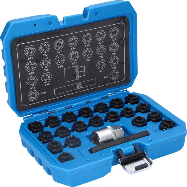 BRILLIANT TOOLS Felgenschloss-Sortiment für VW 22tlg. - BT691390