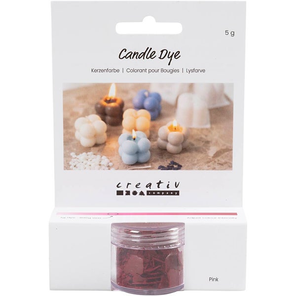 Creativ Company  Kerzenfarbe, Pink, 5 g