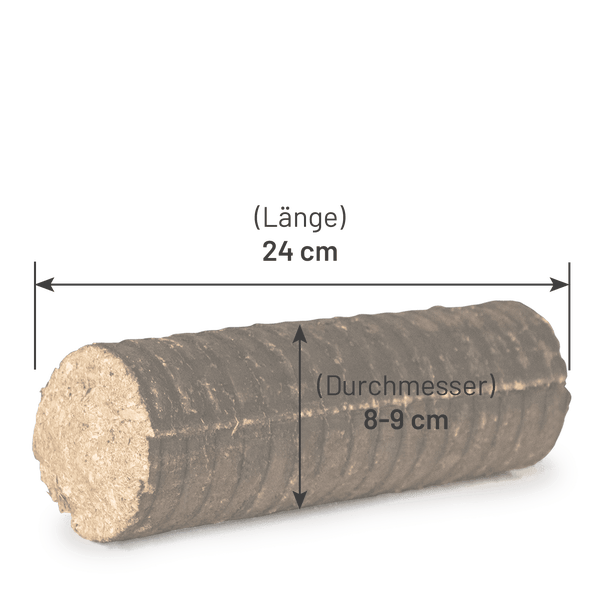 Heizfuxx Nestro Hartholz M 12kg x 2 Karton 24kg