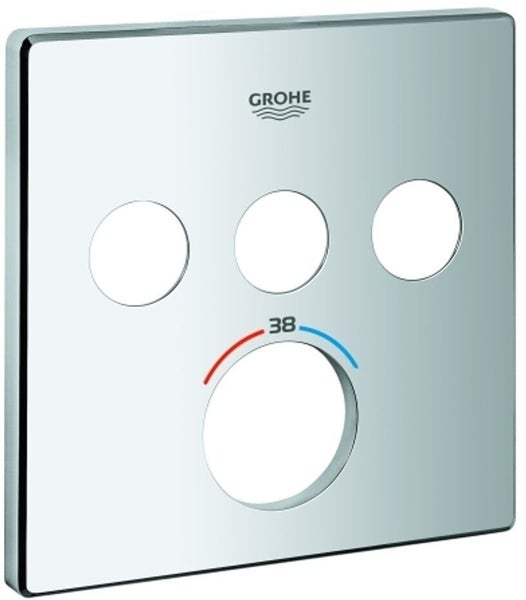 Grohe Unterputz Fertigmontageset für Thermostat in quadratischer Form für die Dusche