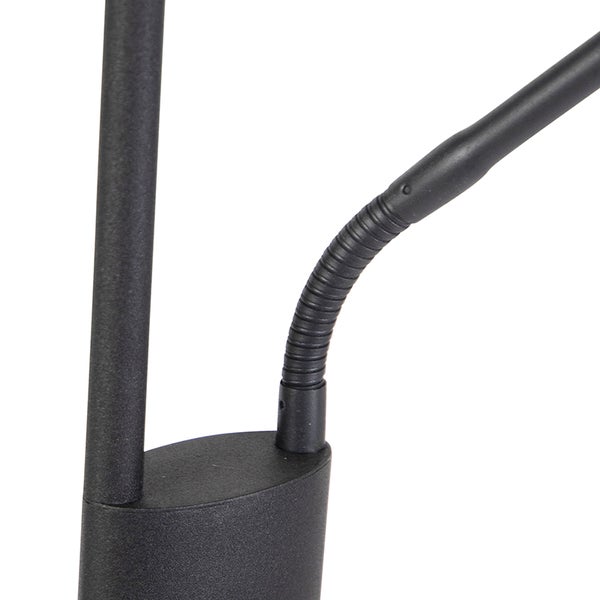 Detail einer flexiblen Leselampe