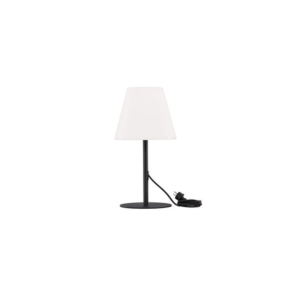 Moris Tischlampe für außen schwarz. 28 X 28 X 52 cm