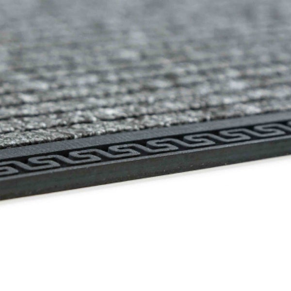 Fußabtreter mit Muster am Rand