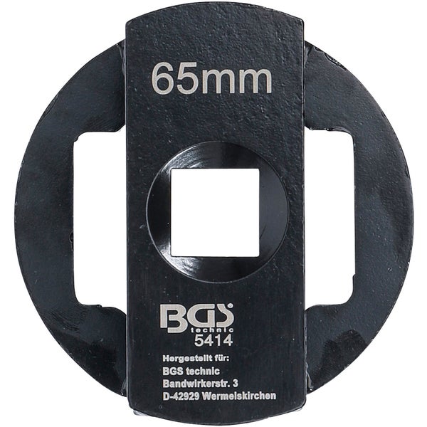 BGS Achsmuttern-/Radkapsel-Schlüssel für BPW-Achsen SW 65 mm - 5414