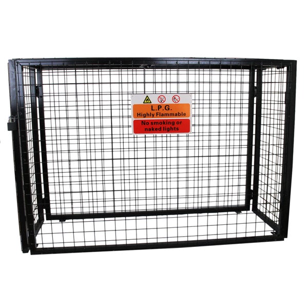 Gasflaschen-Depot Gasflaschenlagerung 100cm