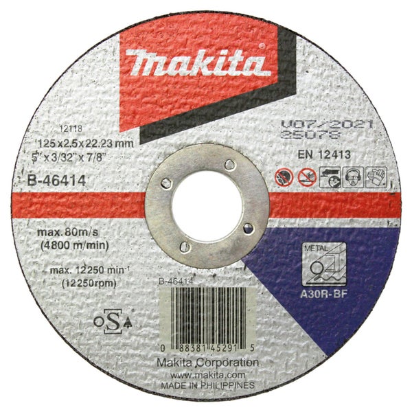 Makita Trennscheibe 125x2,5 mm Stahl - B-46414