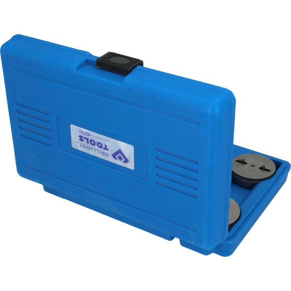 Bremskolbenrücksteller Set im geöffneten blauen Koffer