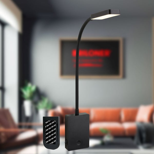 LED Leselampe Bettlampe Akku Wandleuchte ohne Bohren Dimmbar Touch