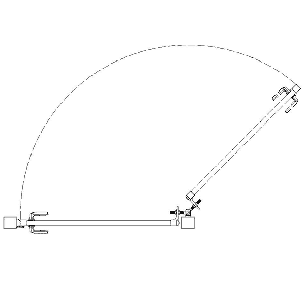 Zauntür ZAUNGURU BASIC-Linie Berlin Kreis aus Metall, Höhe: 163cm, Breite: 150cm, 1-flügelig inkl. Pfosten, Schloss und Zubehör, Feuerverzinkt und zusätzlich in RAL 7016 Anthrazitgrau pulverbeschichtet