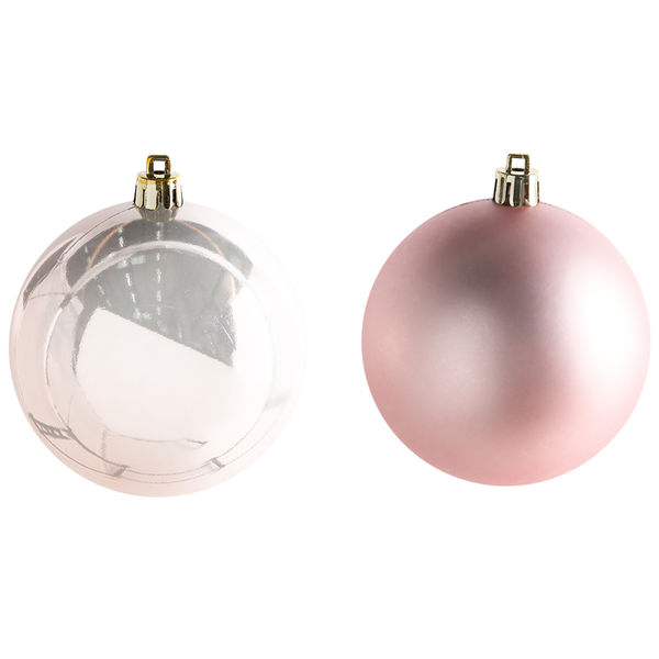 Weihnachtskugel 36er Set BYGDIN Rosa