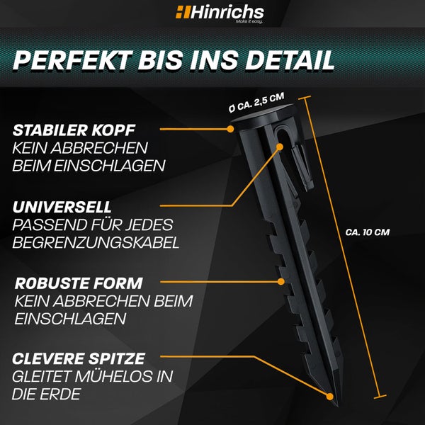 Erdanker mit den Maßen circa 2,5 Zentimeter Durchmesser und circa 10 Zentimeter Länge.