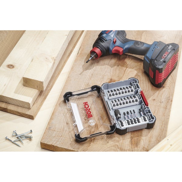 Bosch PRO Impact Set mit Steckschlüsseln und Pick and Click-Einsätzen PH2; PZ2; NS8 mm; NS10 mm; NS13 mm 55 mm 5-tlg. - 2608522350