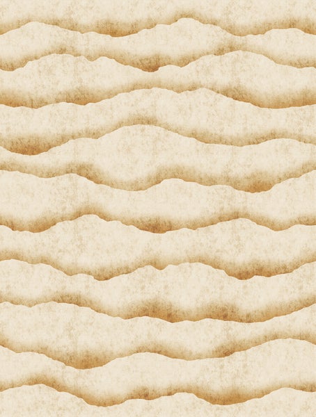 Dekorative Tapete mit abstraktem Sandmuster