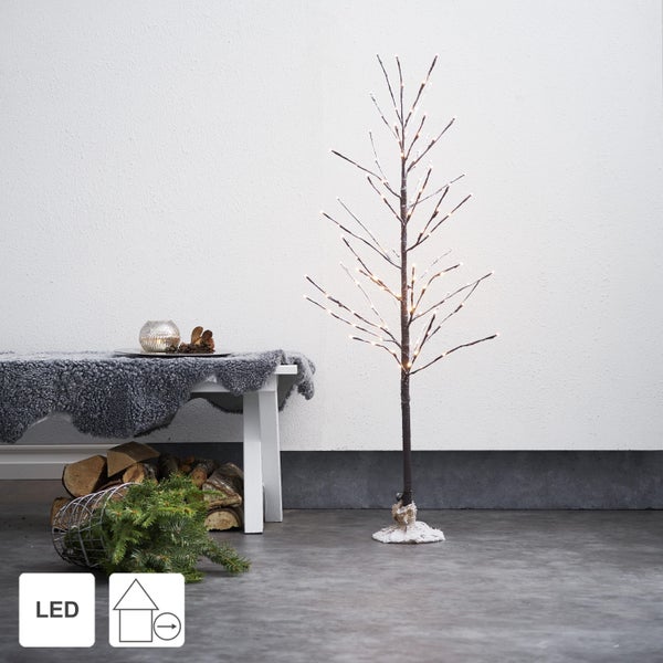 Dekorativer LED-Baum mit 122 LEDs und einer Höhe von 1,2 Metern