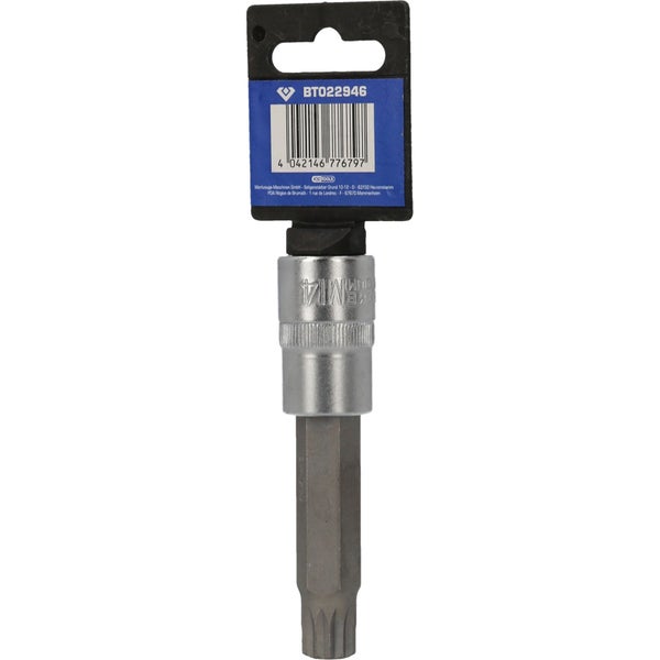 Steckschlüsseleinsatz mit Innenvielzahnprofil für Schraubarbeiten