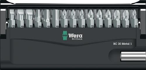 Wera Bit-Check mit verschiedenen Schrauberbits