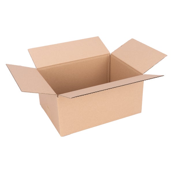 25 Faltkartons 250 x 175 x 100 mm, 1 wellige Kartonverpackungen KK 24