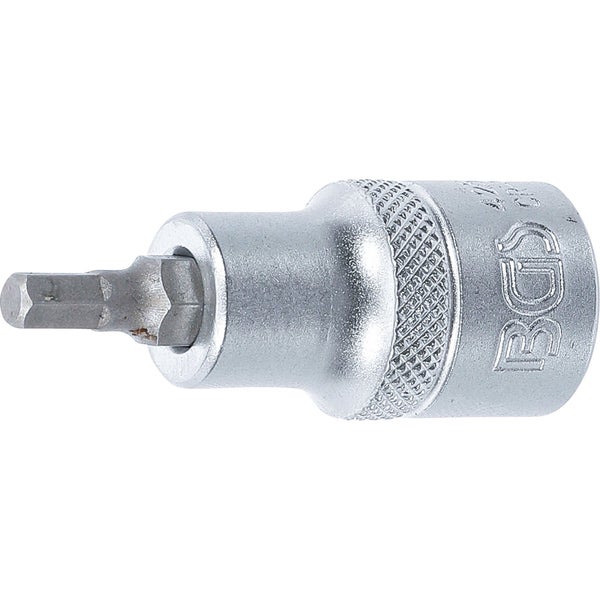 BGS Bit-Einsatz Antrieb Innenvierkant 12,5 mm (1/2) Innensechskant 5 mm - 4251