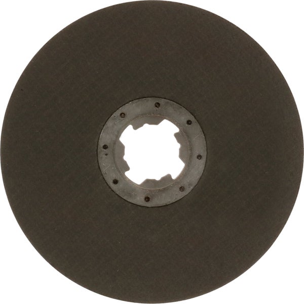 Schleifscheibe mit Metalleinsatz