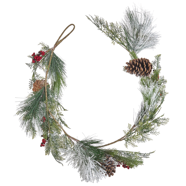 Weihnachtsgirlande SORIA 150 cm Grün