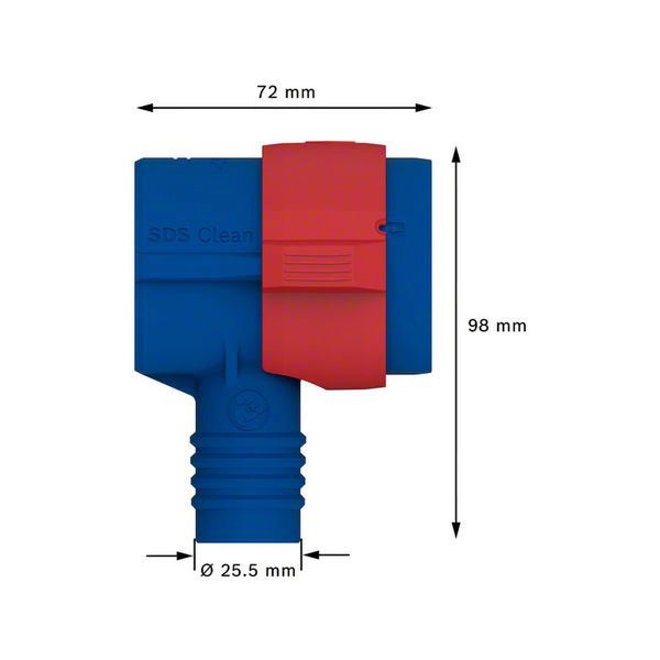 Bosch EXPERT SDS Clean max Anschluss für Hammerbohrer - 2608901622
