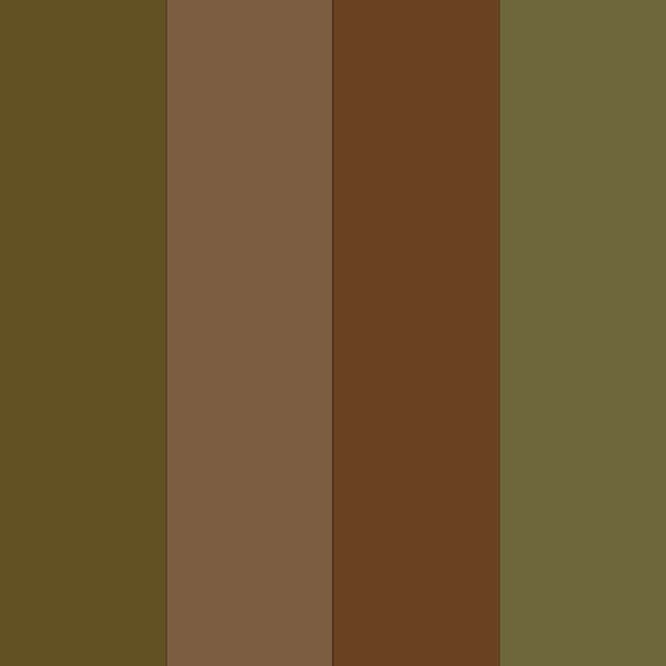 Farbpalette in verschiedenen Brauntönen