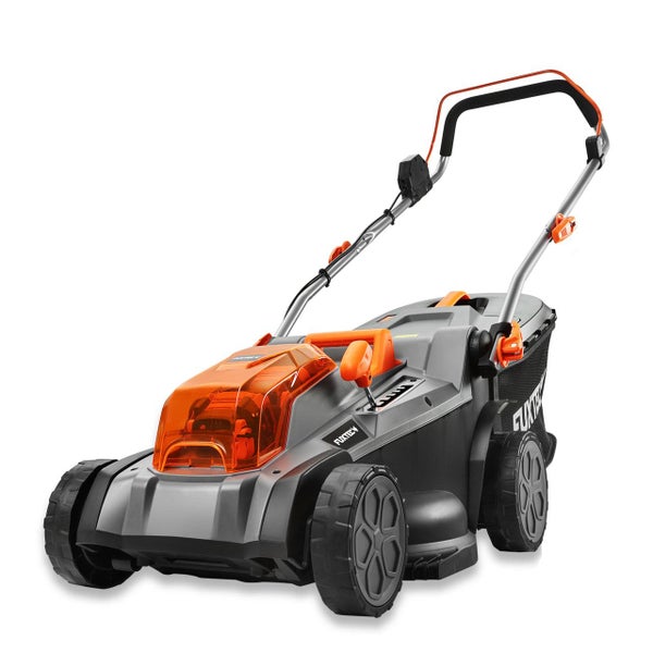 Aufsitzrasenmäher mit Grasfangkorb