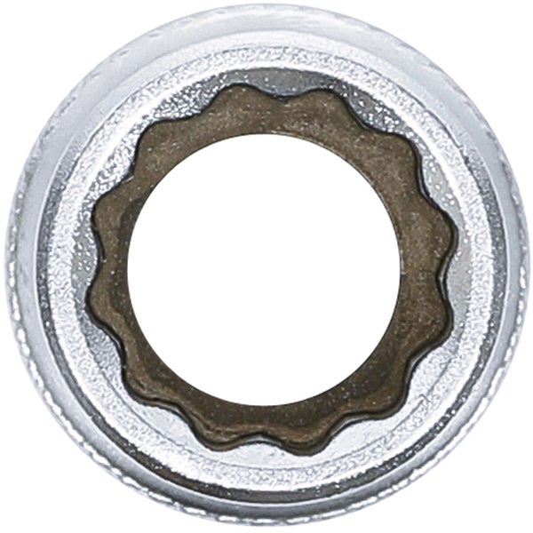 BGS Steckschlüssel-Einsatz Zwölfkant tief Antrieb Innenvierkant 12,5 mm (1/2) SW 13 mm - 10681