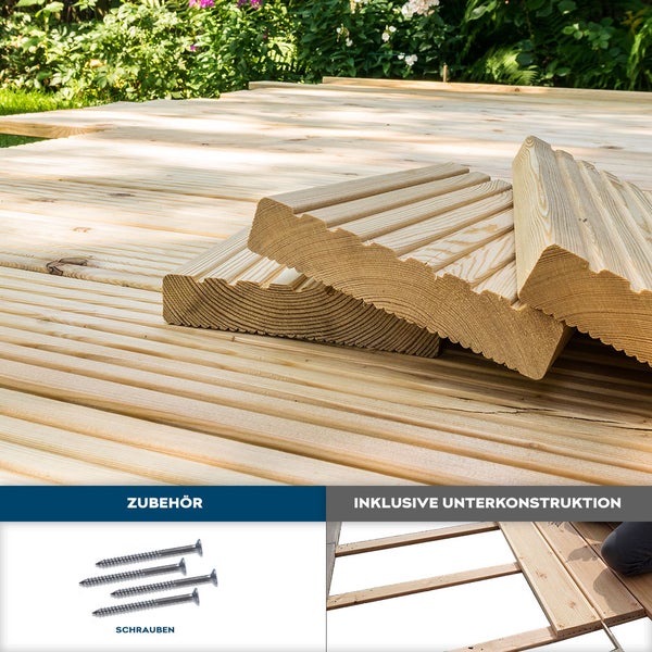 Home Deluxe Terrassendielen ARIS - Ausführung: 4 m²