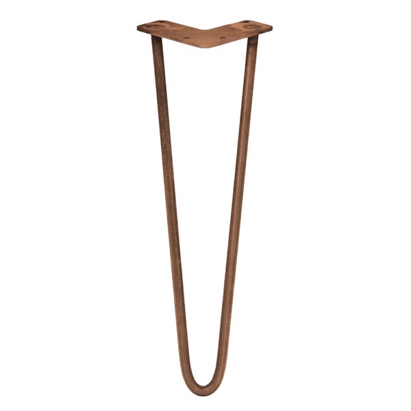 4 x 40,6cm Hairpin Legs Tischbeine 2 Streben