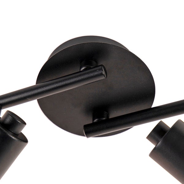 Deckenleuchte mit Spotstrahlern aus Metall