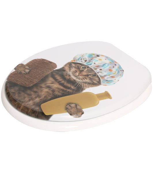WC-Sitz mit Absenkautomatik Shower Cat