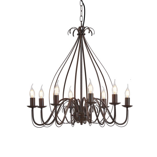 Kronleuchter mit acht Leuchten