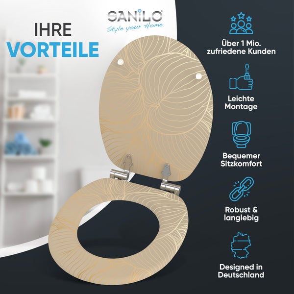 WC-Sitz mit Absenkautomatik Hosta
