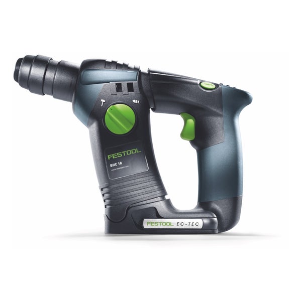 Festool BHC 18 HPC 4,0 I-Plus Promo 21 Akku Bohrhammer 18 V 25 Nm 1,8 J SDS Plus Brushless ( 577206 ) + 2x Akku 4,0 Ah + Ladegerät + Bohrstaubdüse + Systainer