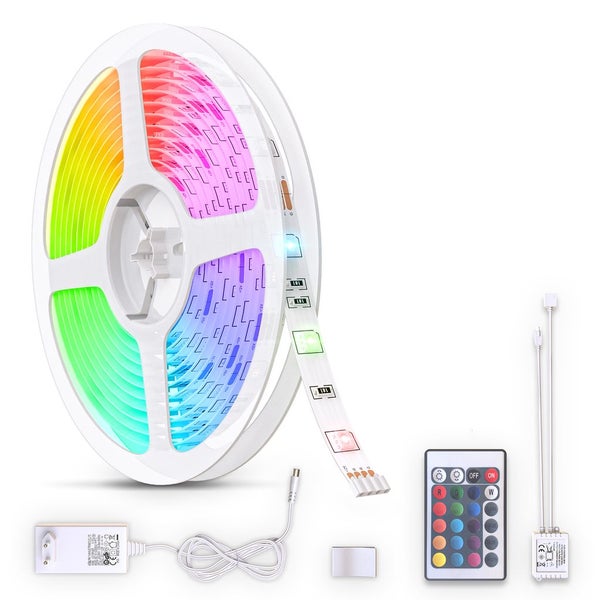 LED Strip 3 m - dimmbar, Fernbedienung, Farbwechsel, kürzbar, RGB