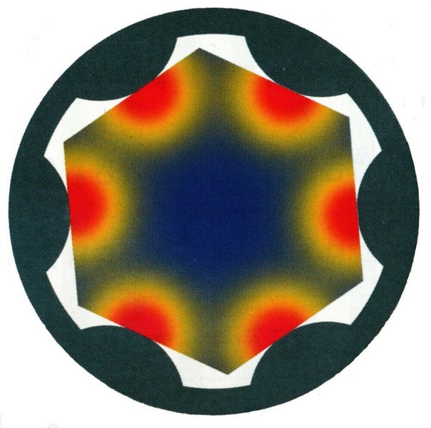 Grafik einer Innensechskantschraube