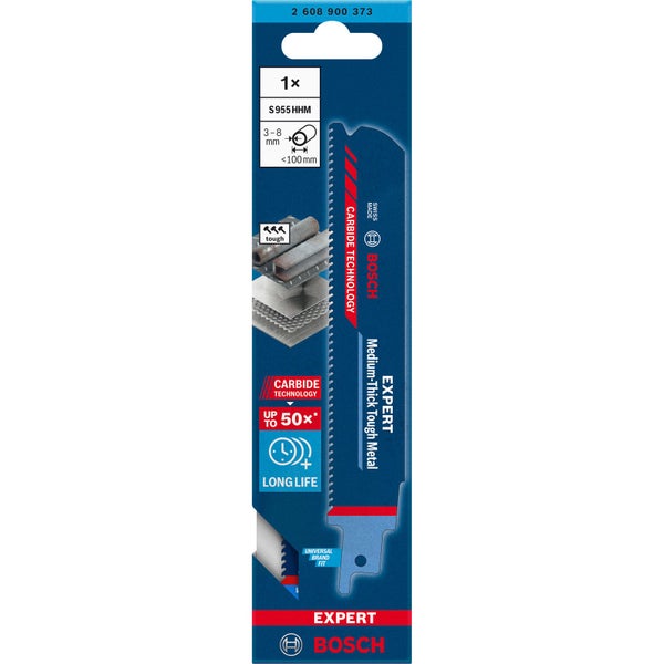 Bosch Expert Medium-Thick Tough Metal S 955 HHM Säbelsägeblatt - 2608900373