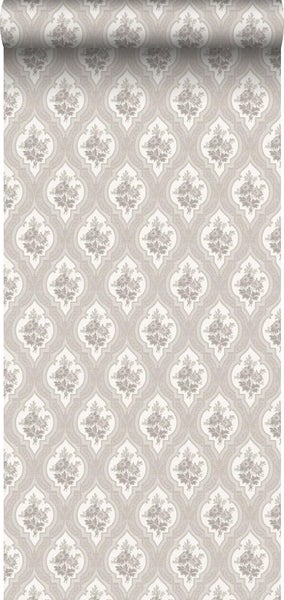 Tapetenrolle mit floralem Muster