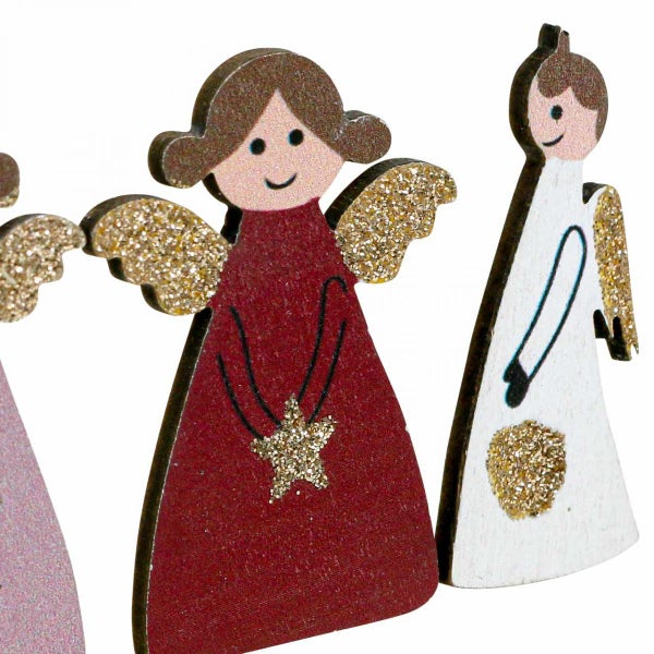 Dekorative Holzfiguren Engel