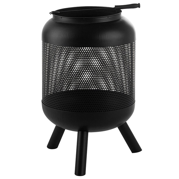 Feuerstelle VEER Metall Schwarz