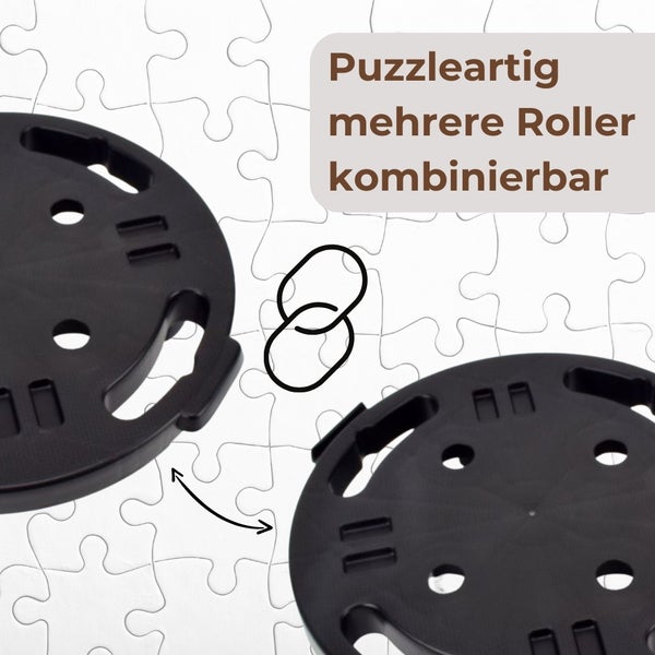 Mehrere Rollen puzzleartig kombinierbar